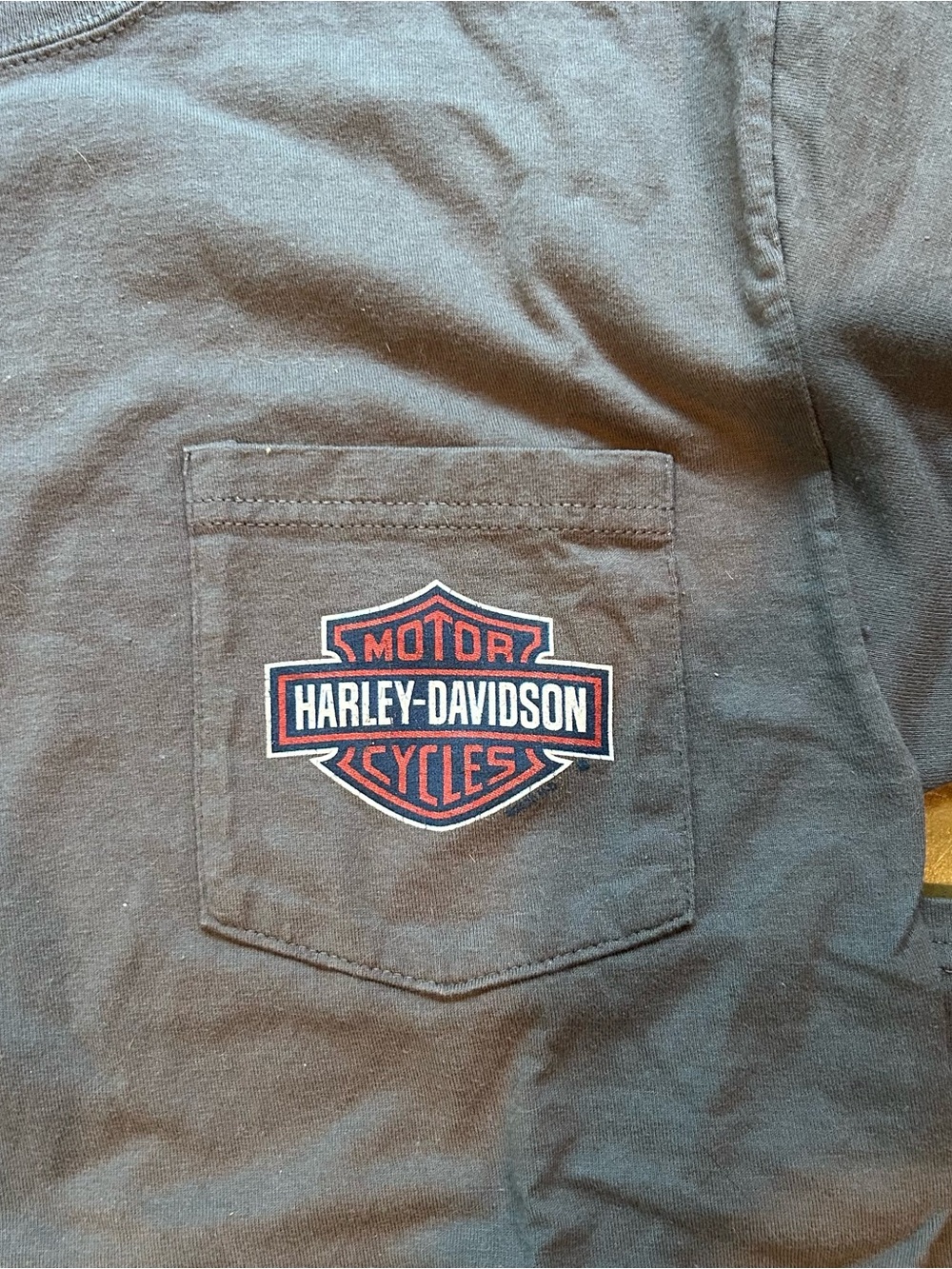 Harley-Davidson pocket tee size small